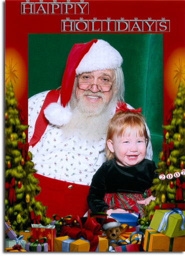 Visiting Santa Claus